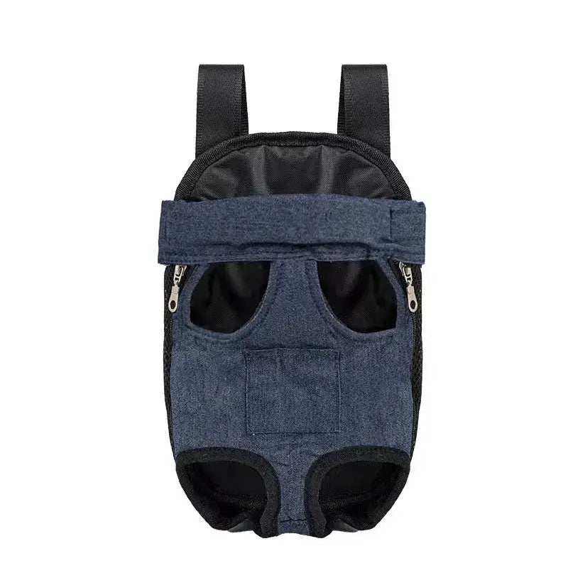 Adjustable Cat Carrier Bag Pet Double Shoulder Backpack Portable Bag Outdoor Travel Camping Hiking Cat Bag Dog Bag by All Mart Bristol Ltd