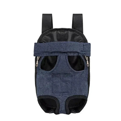 Adjustable Cat Carrier Bag Pet Double Shoulder Backpack Portable Bag Outdoor Travel Camping Hiking Cat Bag Dog Bag by All Mart Bristol Ltd
