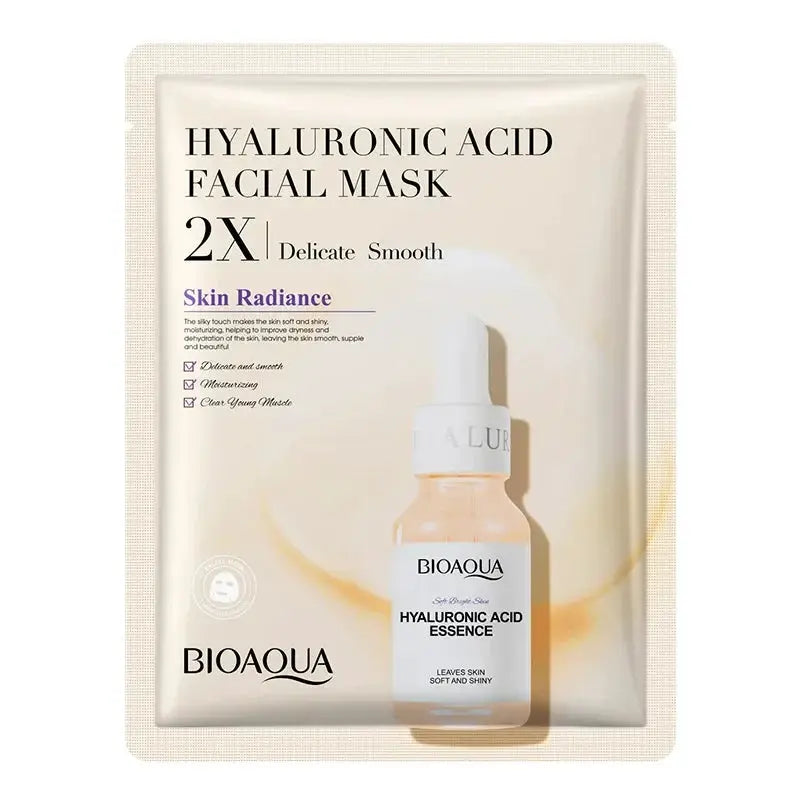 10pcs Centella Collagen Face Mask Moisturizing Refreshing Sheet Masks Hyaluronic Acid Facial Anti-Wrinkle Anti-aging Mask by All Mart Bristol Ltd