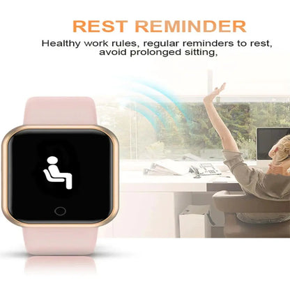 Smart Watch Women Men Music Control Bluetooth Calories Fitness Monitor Smartwatch Running Tracker Sport Bracelet For Android IOS by All Mart Bristol Ltd