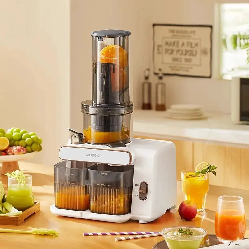 Slow Masticating Juicer with Large Feed Chute for Fruits by All Mart Bristol Ltd