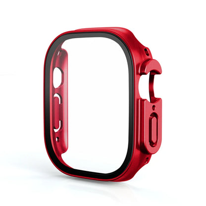 Glass+case For Apple Watch Ultra 49mm PC Bumper+Screen Protector Tempered luxury box Cover for apple watch ultra 2 Accessories by All Mart Bristol Ltd