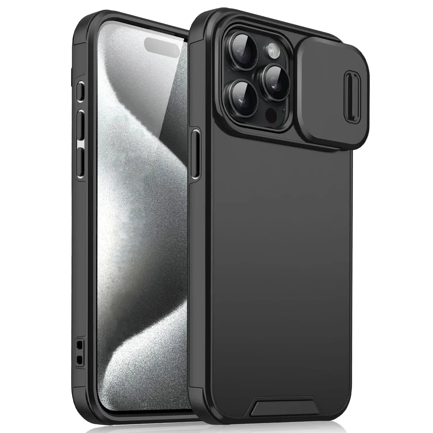 Shockproof Case For iPhone 15 14 13 12 11 16 17 Pro Max 15 Plus 16E Cover Slide Camera Protective Cases For iPhone 17 Air 17Pro by All Mart Bristol Ltd