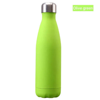 ZOUNICH 500ml Double-Wall Insulated Vacuum Flask Stainless Steel Water Bottle for Sport Water Bottles Portable Thermos Bottle by All Mart Bristol Ltd