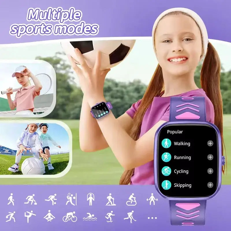 New Kids Smart Watch Child HD Touch Screen Games Smartwatch Music Watch Boy Girl Gift Children Smartwatch For IOS Android by All Mart Bristol Ltd