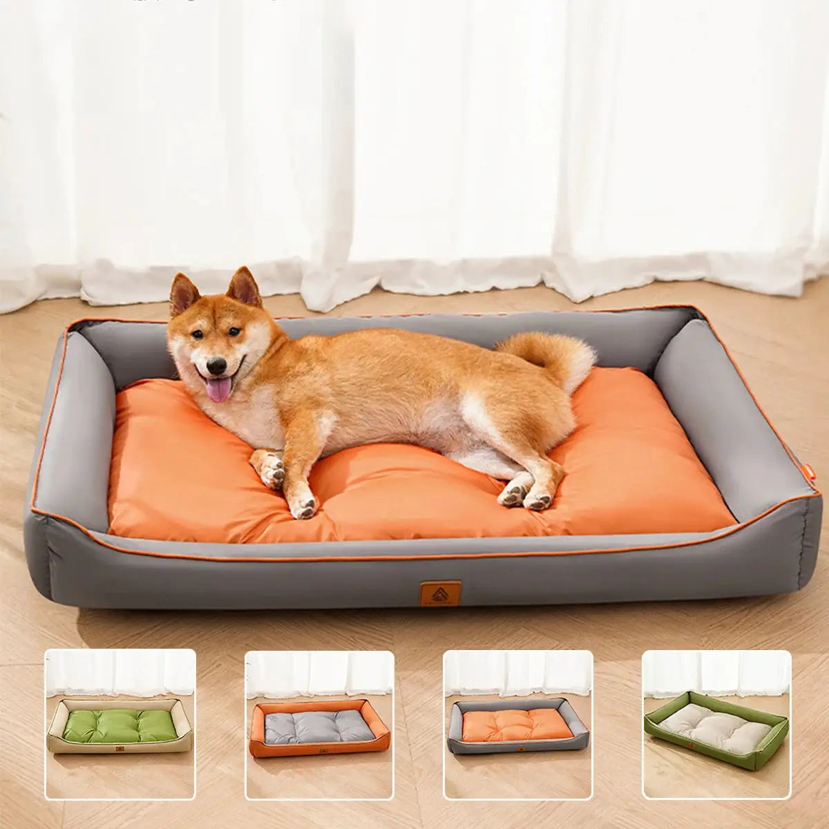 Large Dog Bed Waterproof Dog Bed for Big Dogs Summer Cooling Cat Bed Soft Sleeping Pet Mat All Seasons Puppy Mat for Chihuahua by All Mart Bristol Ltd