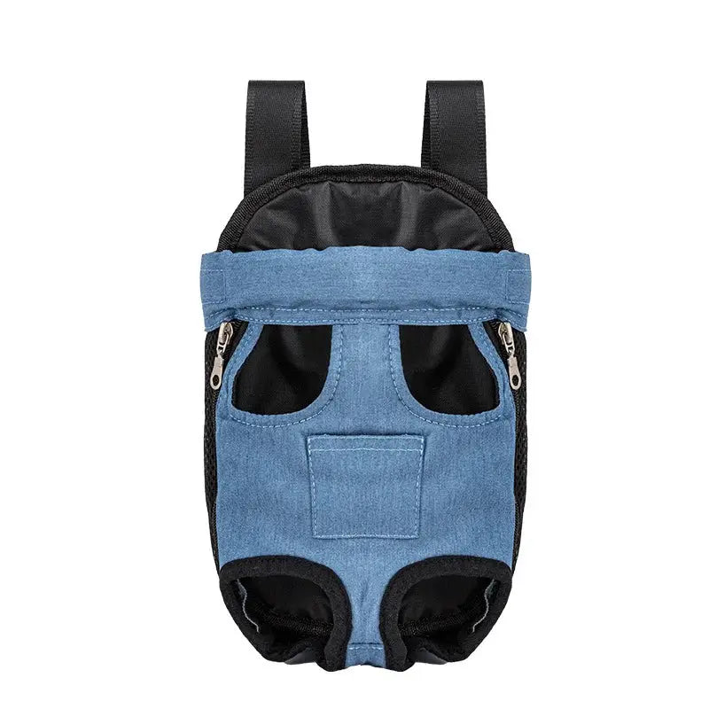 Adjustable Cat Carrier Bag Pet Double Shoulder Backpack Portable Bag Outdoor Travel Camping Hiking Cat Bag Dog Bag by All Mart Bristol Ltd