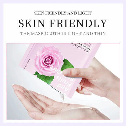 8pcs Natural Plant Face Mask Beauty Skincare Facial Masks Moisturizing Firming Hydrating Facial Mask Face Care Korean Cosmetics by All Mart Bristol Ltd