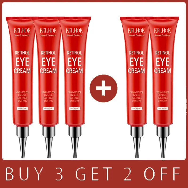 Anti Wrinkle Eye Cream Remove Eye Bags Puffiness Lifting Firming Smooth Skin Care Moisturizing Instant Eye Massage Cream by All Mart Bristol Ltd