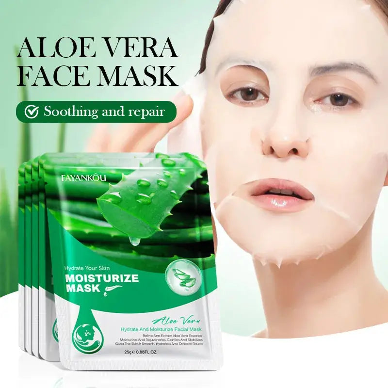 10pcs Fruits Facial Masks For Face Skincare Moisturizing Brightening Hydrating Firming Face Mask Beauty Face Skin Care Products by All Mart Bristol Ltd