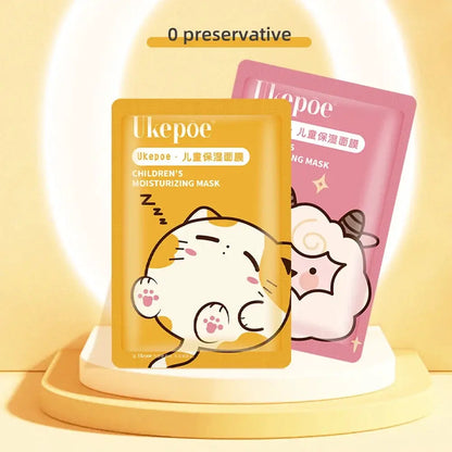 Animal Children's Sheet Mask Skincare Beauty Kids Spa Moisturize Face Masks For Birthday Party Gifts facial mask by All Mart Bristol Ltd