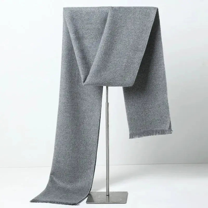 Designer Brand Plaid Men's Cashmere Scarf Winter Warm Scarves Shawls Casual Business Long Wraps Pashmina Christmas Gift for Man by All Mart Bristol Ltd