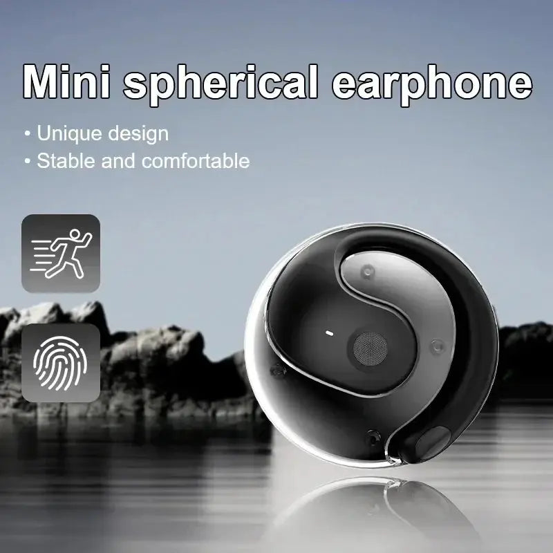 OWS Wireless Headphones Comfortable Ear Hook Touch Control Earbuds with Mic Wireless Bluetooth Headset for Phone Earphones Game by All Mart Bristol Ltd