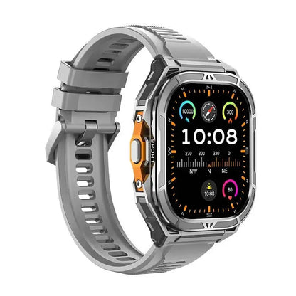 X5 Smart Watch 1.96inch Amoled Bluetooth Calling SOS Outdoors Sports Fitness Tracker SmartWatch For Men Women by All Mart Bristol Ltd
