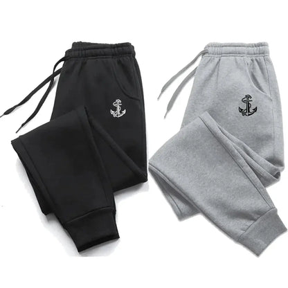 Men's Printed Pants Autumn Winter Men Women Running Pants Joggers Sweatpant Sport Casual Trousers Fitness Gym Fleece Tracksuits by All Mart Bristol Ltd