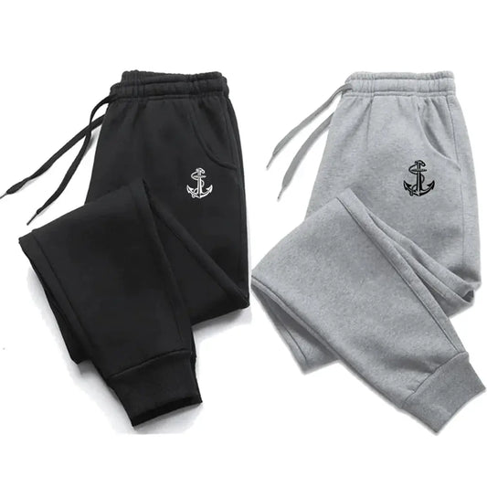 Men's Printed Pants Autumn Winter Men Women Running Pants Joggers Sweatpant Sport Casual Trousers Fitness Gym Fleece Tracksuits by All Mart Bristol Ltd