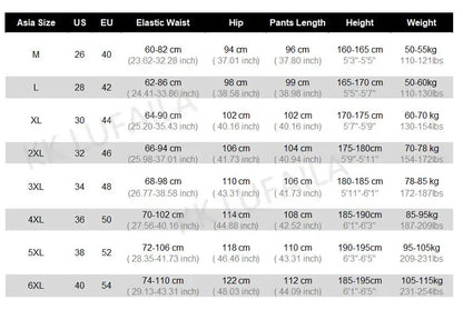 Men's Sportswear Joggers Quick Dry Breathable 6XL