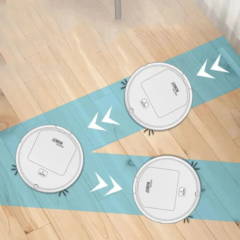 New Automatic Robot Vacuum Cleaner Smart Sweeping Dry Wet Cleaning Machine Charging Intelligent Vacuum Cleaner for Home by All Mart Bristol Ltd