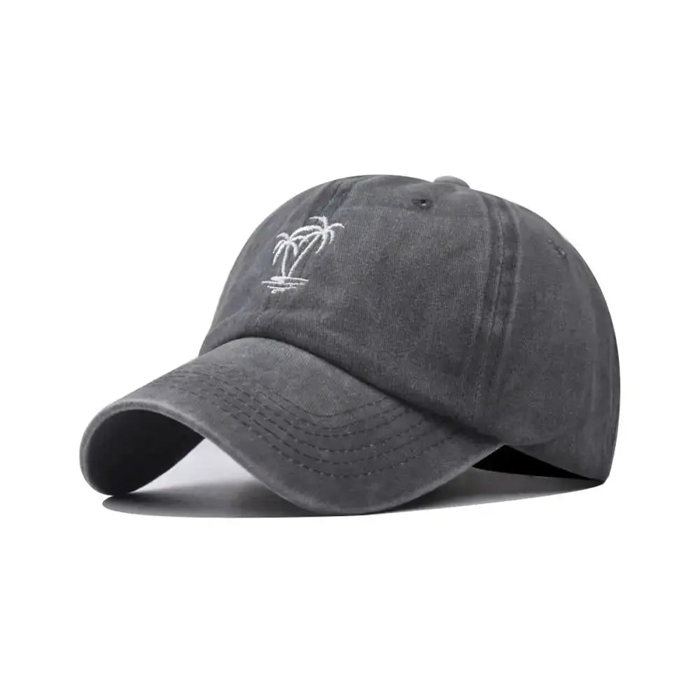 Fashion WASHED DENIM Baseball Cap Men Women Distressed Faded Caps Sunscreen Hats Adjustable Baseball Hats Outdoor Sports Hats by All Mart Bristol Ltd