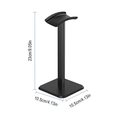 Universal Headphone Holder Rack Space Saving Headset Stand Rack Desktop Organizer Portable Earphones Bracket For Gaming Earphone by All Mart Bristol Ltd