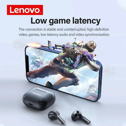Original Lenovo LP40 wireless headphones TWS Bluetooth Earphones Touch Control Sport Headset Stereo Earbuds For Phone Android by All Mart Bristol Ltd