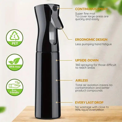200ml Hairdressing Spray Bottle Barber Hair High Pressure Water Can Salon Refill Bottle Beauty Atomizer Container by All Mart Bristol Ltd