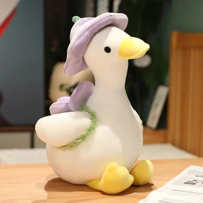 Lovely Duck Doll Flower Duck Plush Toy Stuffed Animal Plush Toy Best Gift Kawaii Plushie Toy Simulation Funny Doll by All Mart Bristol Ltd