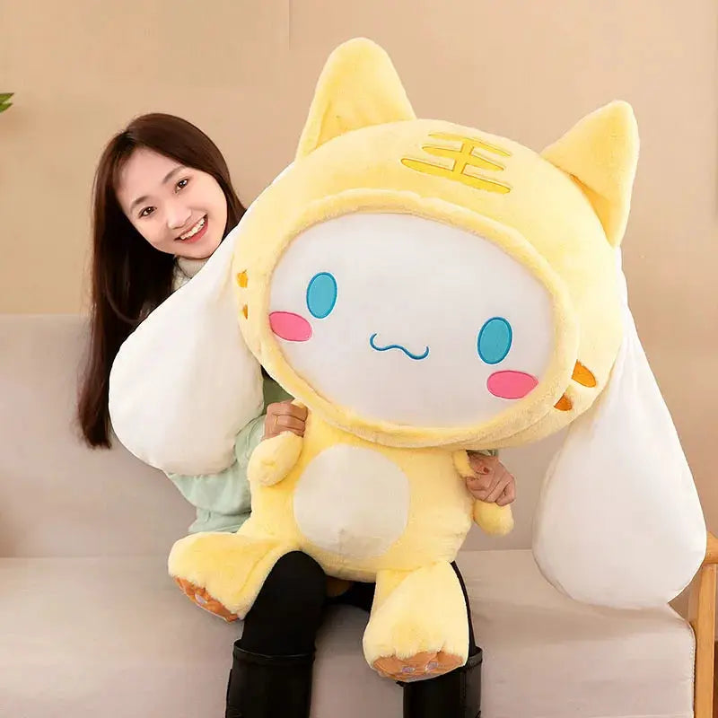 Big Size Sanrio Kawaii Cinnamoroll Dog Plush Toys Pillow Stuffed Animal Comfort Soft Dolls Kids Birthday Gift Cartoon Anime Toy by All Mart Bristol Ltd