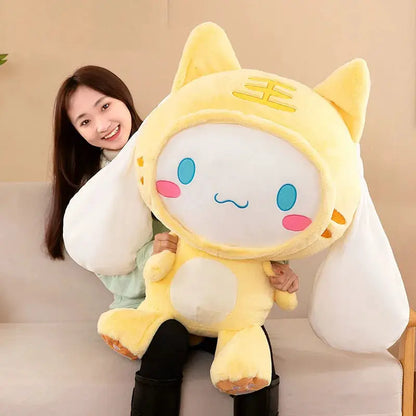 Big Size Sanrio Kawaii Cinnamoroll Dog Plush Toys Pillow Stuffed Animal Comfort Soft Dolls Kids Birthday Gift Cartoon Anime Toy by All Mart Bristol Ltd