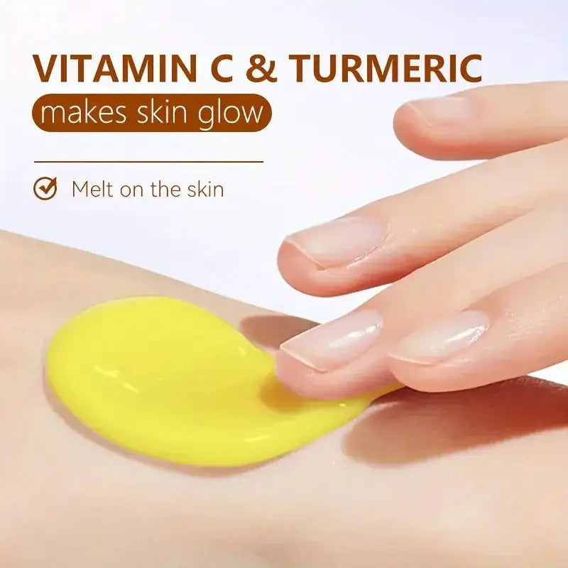 Turmeric Vitamin C Anti-Aging Cream Moisturizing Anti-Wrinkle Collagen Hyaluronic Acid Cream Skin Care Cosmetics 50g by All Mart Bristol Ltd
