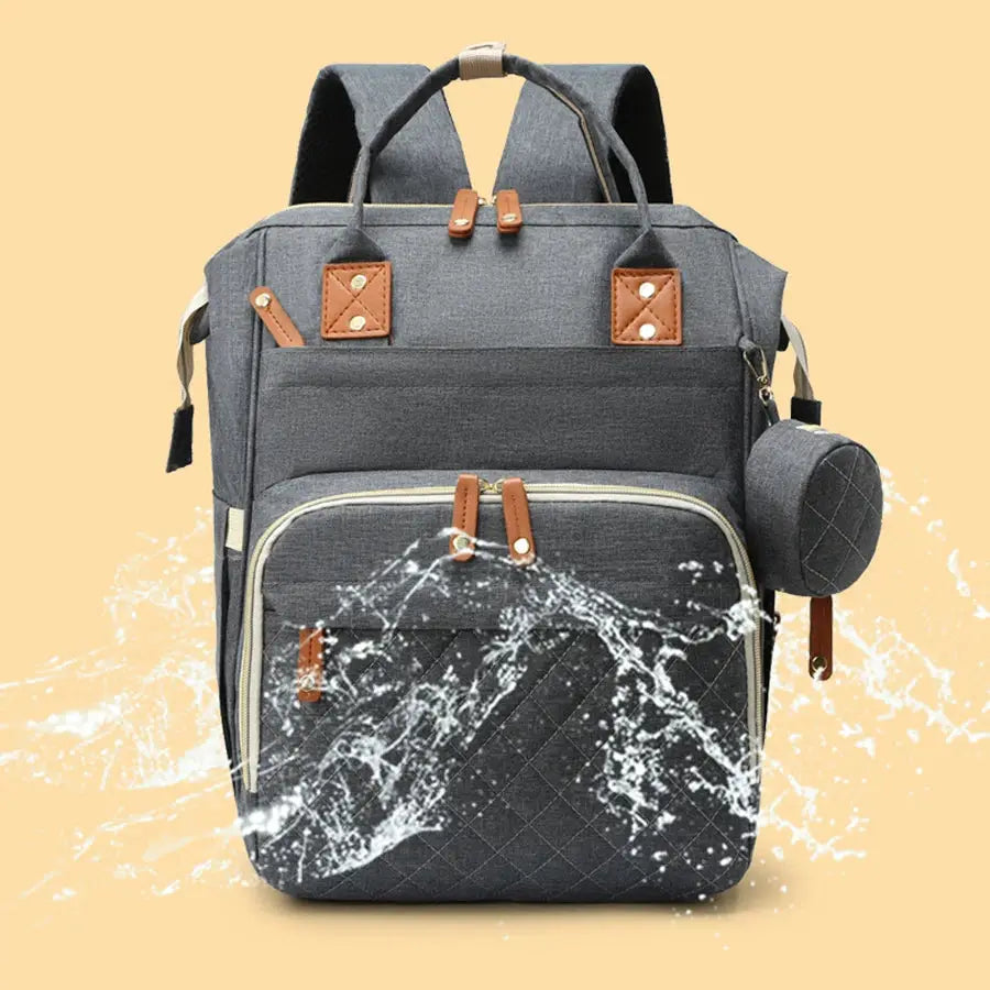 USB Mummy Bag Diaper Bag Backpack Waterproof Mommy Travel Nappy Bag For Baby Care Maternity Stroller Bag Colorful Large Capacity by All Mart Bristol Ltd