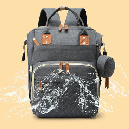 USB Mummy Bag Diaper Bag Backpack Waterproof Mommy Travel Nappy Bag For Baby Care Maternity Stroller Bag Colorful Large Capacity by All Mart Bristol Ltd