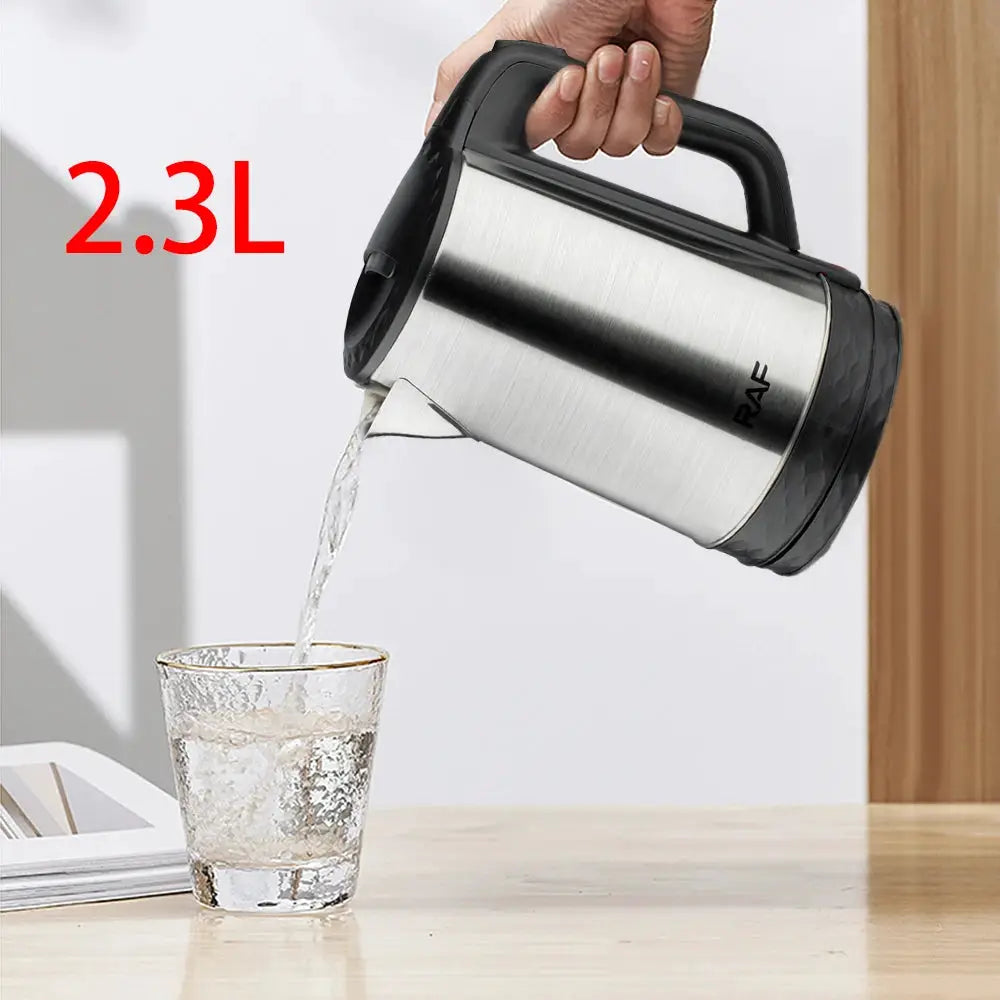 2.3L Stainless Steel Electric Kettle for Tea and Coffee by All Mart Bristol Ltd