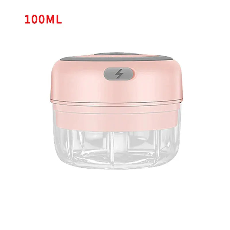 HiPiCok Electric Mini Food Chopper and Garlic Press by All Mart Bristol Ltd