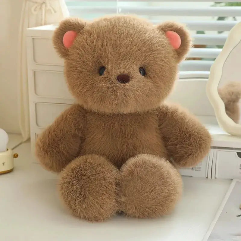 30cm Cute Brown Bear Plush Toy Cartoon Fun Rabbit Pink Pig Plush Doll Sleeping Pillow Giving Girlfriend Birthday Gift by All Mart Bristol Ltd