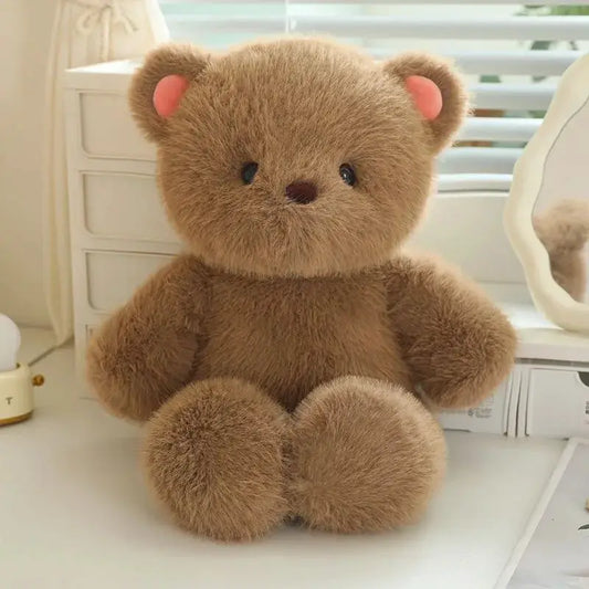 30cm Cute Brown Bear Plush Toy Cartoon Fun Rabbit Pink Pig Plush Doll Sleeping Pillow Giving Girlfriend Birthday Gift by All Mart Bristol Ltd