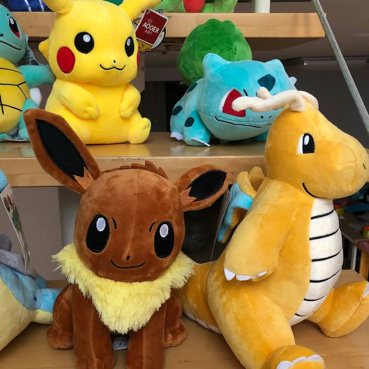 Pokemon Plush Toy High Quality With Tag Anime Cartoon Pikachu Charmander Squirtle Bulbasaur Stuffed Doll Gift For Kids Children by All Mart Bristol Ltd