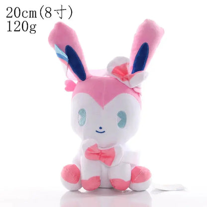 Pokemon Plush Toy Eevee Peluche Stuffed Pikachu Charmander SquirtleSylveon Leafeon Umbreon Flareon Anime Figure Doll Xmas Gift by All Mart Bristol Ltd