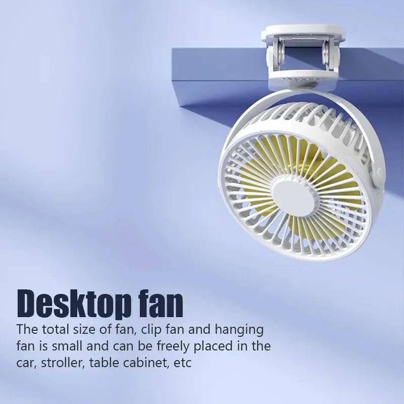 Portable Mini Hand Clip Fan USB Quiet Desktop Electric Fan High Quality Student Dormitory Small Cooling Ventilador fan Air Coole by All Mart Bristol Ltd