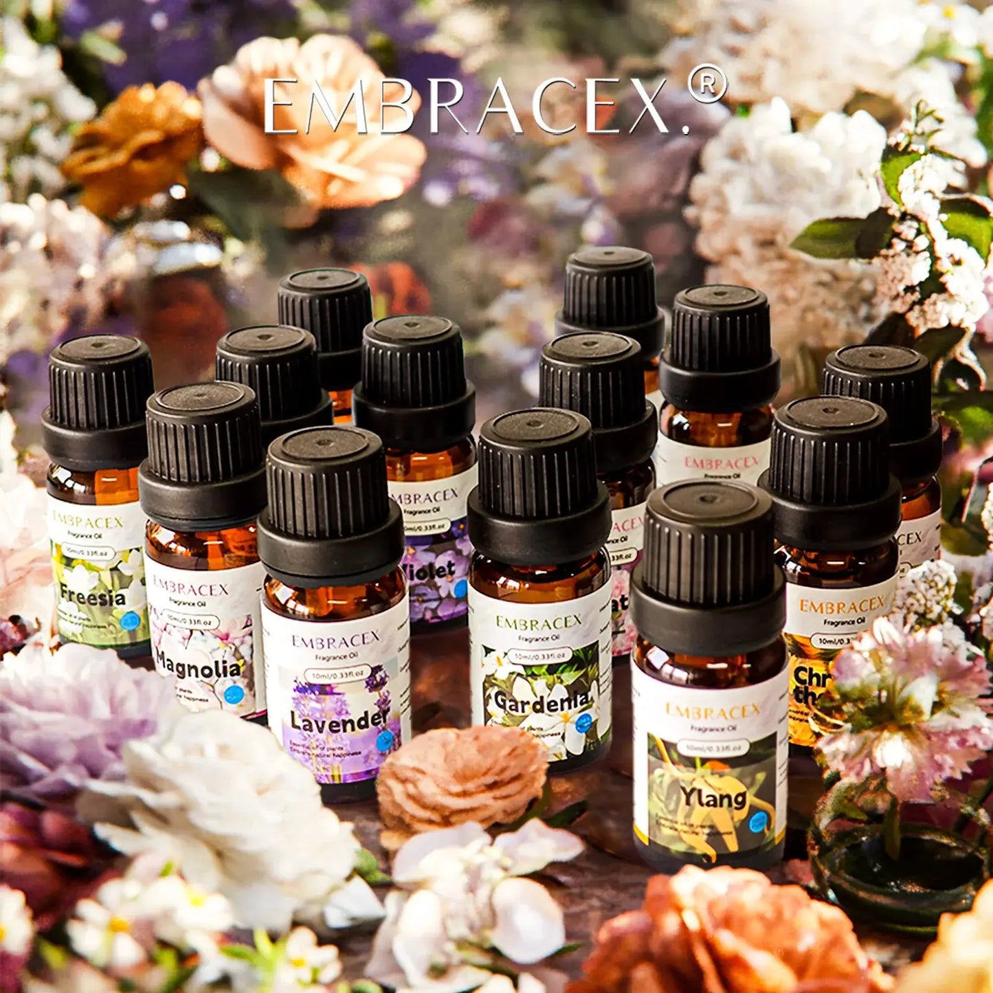 21Type Floral Perfume Oil Flower Fragance Skincare Essential Oils Perfumes Women Body Massage Oil Funny Gifts Mother Day Gift by All Mart Bristol Ltd