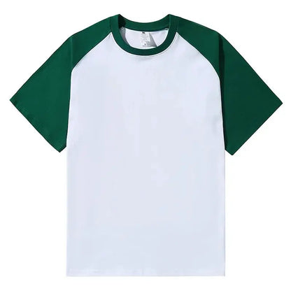 Brand New 220g Men's T-shirts Heavy-Duty Pure Cotton Shoulder-Plugged Short-Sleeved Men T Shirt Color Bottoming Man Tee Shirt by All Mart Bristol Ltd
