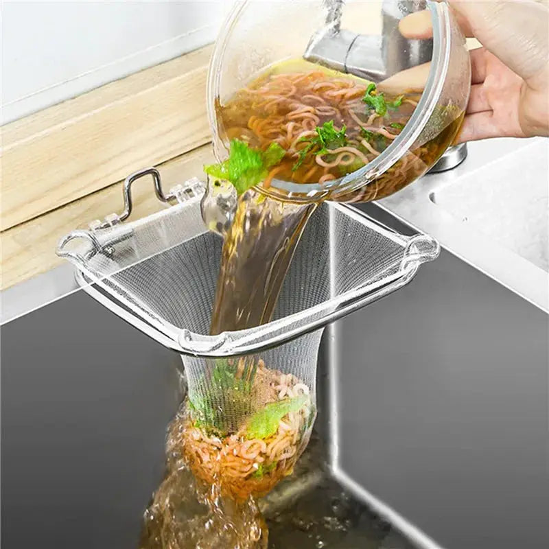 Disposable Kitchen Sink Mesh Strainer Bags 50 Piece Set by All Mart Bristol Ltd