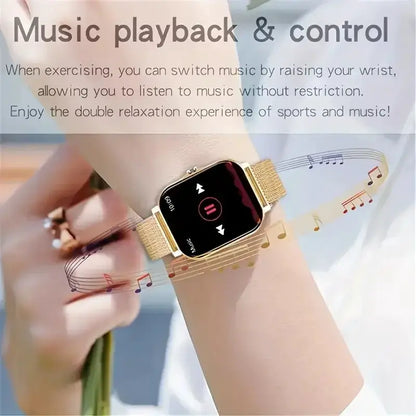 KESHUYOU 2025 Smart Watch 2.01 Inch HD Display Answer Make Call Message Preview Sport Modes DIY Dial Weather Forecast Men Women by All Mart Bristol Ltd