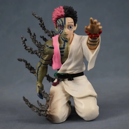 New Anime Figure 13cm Demon Slayer Akaza Hakuji Model Doll Action Figurine Pvc Decoration Peripheral Desktop Ornament Decor Toy by All Mart Bristol Ltd