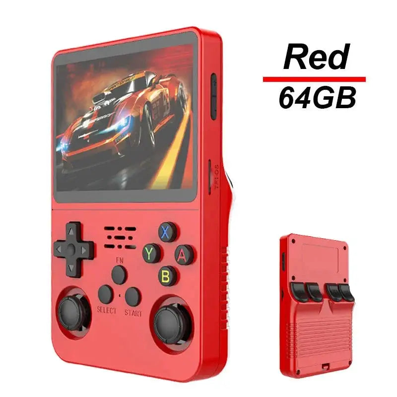 R36S Retro Gaming Console 3.5 Inch IPS Screen with Video Games Classic Emulator Open Source Portable Hand-held Gaming Console by All Mart Bristol Ltd