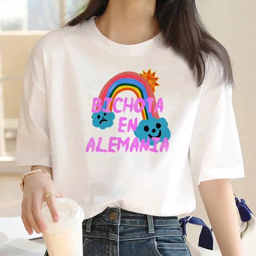 Bichota top women Y2K comic top female manga clothing by All Mart Bristol Ltd