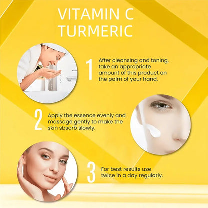 Turmeric Vitamin C Face cream Retinol Moisturizing Firming Hyaluronic Lightening Repairing Smooth Skincare Whitening Creams by All Mart Bristol Ltd