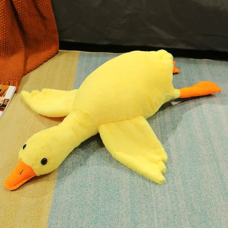 50-190cm Giant Goose Plush Toys Soft Stuffed Boba Duck Sleep Pillows Cute Animal Big Goosey Floor Mat Dolls Girl Christmas Gifts by All Mart Bristol Ltd