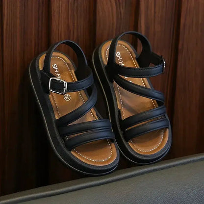 Baby Girls Sandals Summer Casual Children Sandals Girls Flat Shoes Fashion Casual Non Slip Kids Beach Shoes sandalias de mujer by All Mart Bristol Ltd