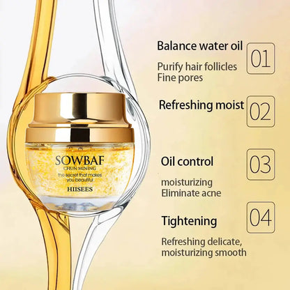 24K Gold Snail Collagen Face Cream Moisturizing Skincare Essential Brightening Anti- Aging Wrinkle Whitening Face Skin Care 50ml by All Mart Bristol Ltd